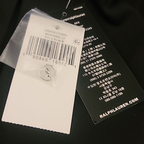 Lauren Ralph Lauren Keyhole Belted Jumpsuit In Black Womens Size Small - Picture 8 of 11